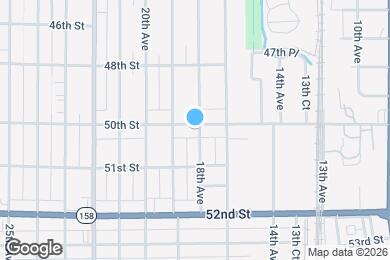 Map image of the property - 1801 50th St