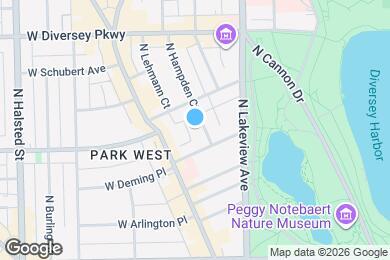 Map image of the property - 2620 N Hampden Ct