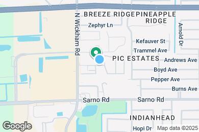 Map image of the property - 1070 Ellen Ct