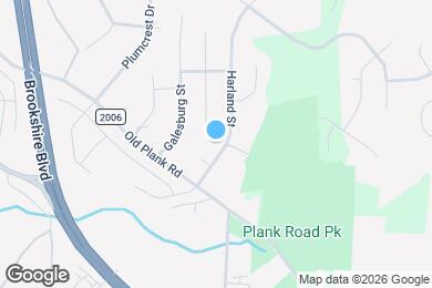 Map image of the property - 1333 Harland St