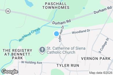 Map image of the property - 506 Tyler Run Dr