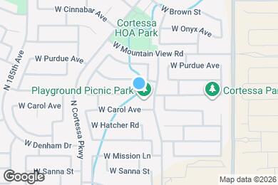 Map image of the property - 9609 N 181st Ln
