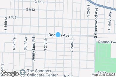 Map image of the property - 1209 S 22nd St