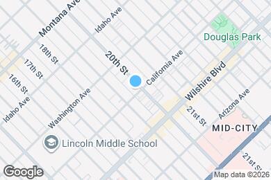 Map image of the property - 1060 20th St