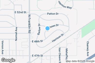 Map image of the property - 8161 Schoen Dr