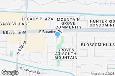 Map image of the property - 2635 E Valencia Dr