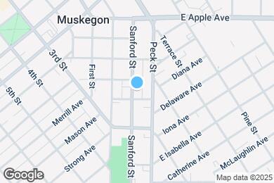 Map image of the property - 1184 Sanford St