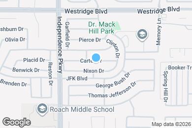 Map image of the property - 9837 Carter Dr