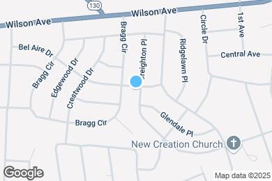 Map image of the property - 1407 Bel Aire Dr