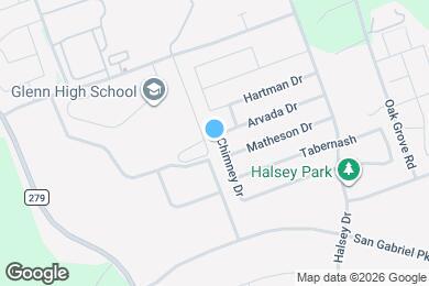 Map image of the property - 1913 Chimney Dr