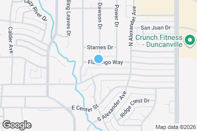 Map image of the property - 522 Flamingo Way