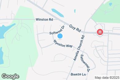 Map image of the property - 1016 Narcissus Ct