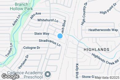 Map image of the property - 2116 Stein Way