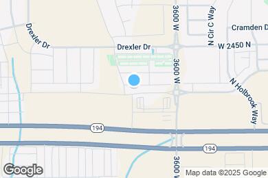 Map image of the property - 3795 W 2280 N