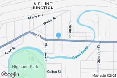 Map image of the property - 1566 Western Ave