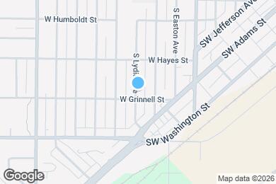 Map image of the property - 1714 S Lydia Ave