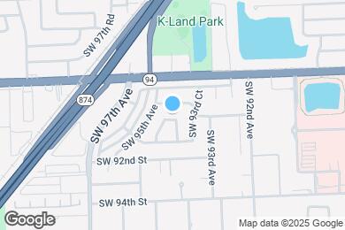 Map image of the property - 9425 SW 90th St