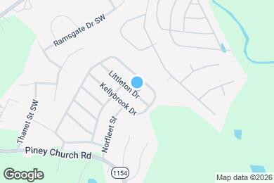 Map image of the property - 927 Littleton Dr