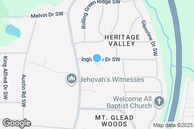 Map image of the property - 3614 Ingledale Dr SW