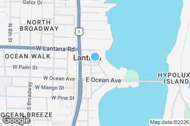 Map image of the property - 205 E Palm St