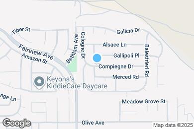Map image of the property - 44200 Compiegne Dr