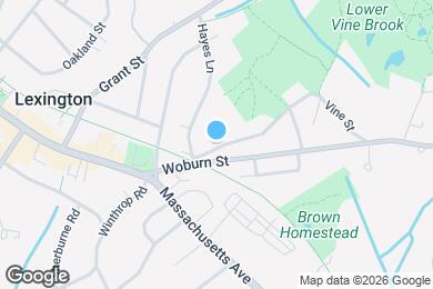 Map image of the property - 18 Vine St
