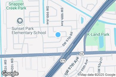 Map image of the property - 9810 SW 85th Ter