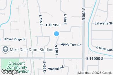 Map image of the property - 10866 S 530 E