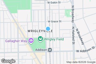 Map image of the property - 3725 N Sheffield Ave