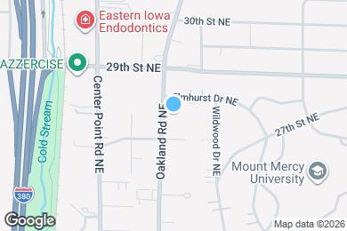 Map image of the property - 1606 Oakland Rd NE