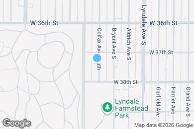 Map image of the property - 3720 Colfax Ave S