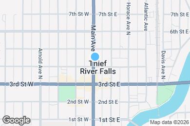 Map image of the property - 404 Main Ave N