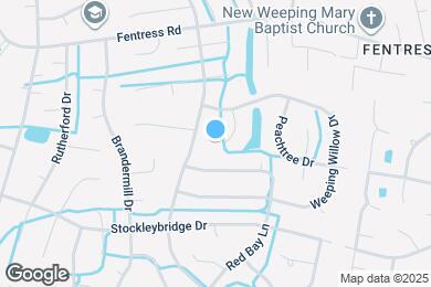 Map image of the property - 816 Pin Oak Pl