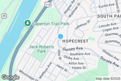 Map image of the property - 405 Dorsey Ave