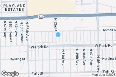 Map image of the property - 2121 N 52nd Ave