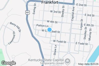 Map image of the property - 506 Steele St