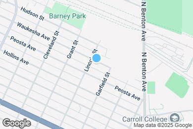 Map image of the property - 921 Waukesha Ave