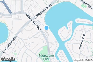 Map image of the property - 900 E Hillsdale Blvd