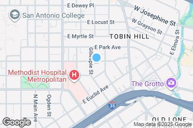 Map image of the property - 506 E Evergreen St