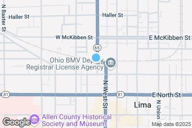 Map image of the property - 423 N West St