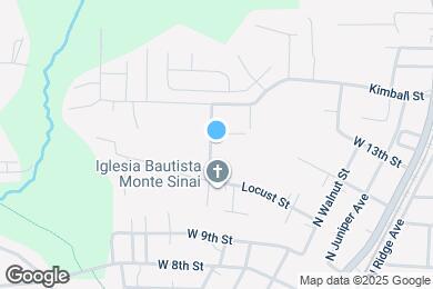 Map image of the property - 1108 Moss Ave