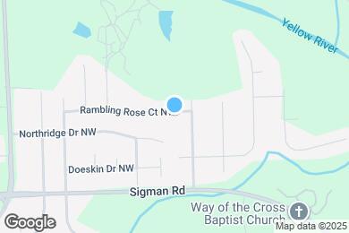 Map image of the property - 825 Rambling Rose Ct NW