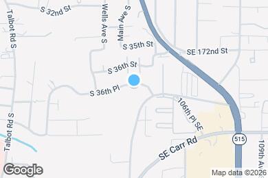 Map image of the property - 1137 S 36th Pl