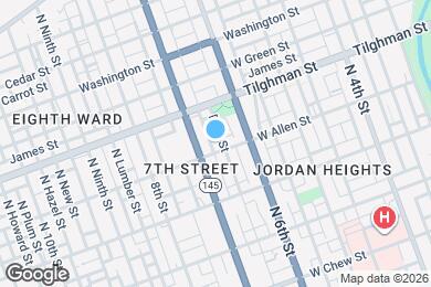 Map image of the property - 608 Park St