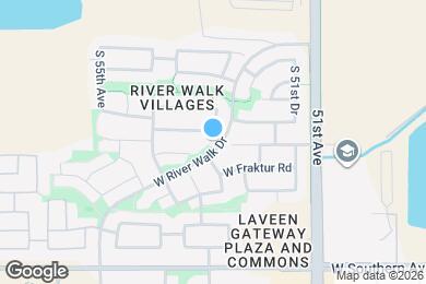 Map image of the property - 5245 W Bowker St
