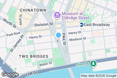 Map image of the property - 38 Manhattan Brg
