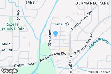 Map image of the property - 3212 Wesley Ave