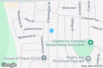 Map image of the property - 1307 S Washington St