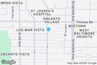 Map image of the property - 2731 N 3rd Ave