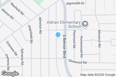 Map image of the property - 1117 Argonne Rd